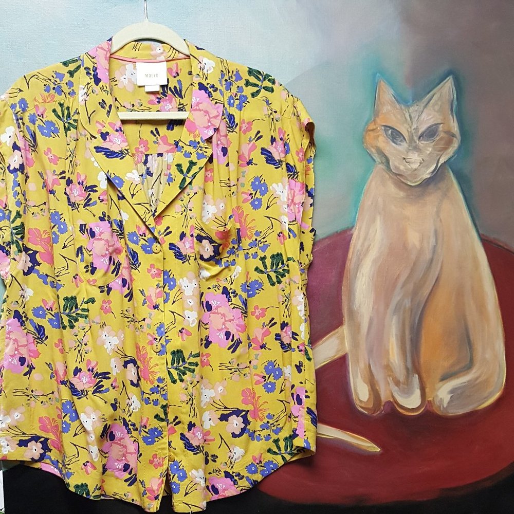 Maeve Summery Floral Blouse